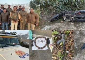 उत्तर प्रदेश के पीलीभीत में पंजाब के तीन आतंकियों को पुलिस ने मार गिराया