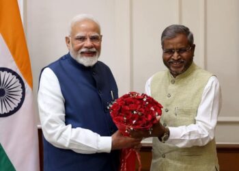 प्रधानमंत्री नरेंद्र मोदी से मिले झारखंड बीजेपी के अध्यक्ष बाबूलाल मरांडी