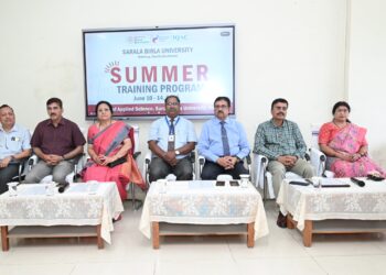 सरला बिरला विश्वविद्यालय के रसायन विभाग में समर ट्रेनिंग कार्यक्रम का शुभारंभ