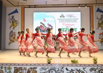 प्रकृति पर्व सरहुल का SBU में उत्साहपूर्वक आयोजन