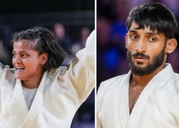 अस्मिता डे और हर्ष सिंह ने भारत का सिर ऊंचा किया। जूडो में गोल्ड जीता।