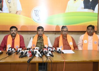 SIR को लेकर भाजपा का सत्ता पक्ष पर बड़ा आरोप, तुष्टीकरण की नीति अपनाने का लगाया आरोप।
