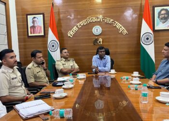 T 20 अंतरराष्ट्रीय क्रिकेट मैच को लेकर रांची जिला प्रशासन की हाई लेवल मीटिंग।