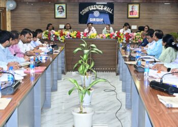 झारखंड में SIR की प्रक्रिया संपन्न। मुख्य निर्वाचन पदाधिकारी के रवि कुमार ने गिरिडीह में की समीक्षा